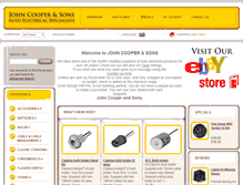 Tablet Screenshot of johncooperandsons.com